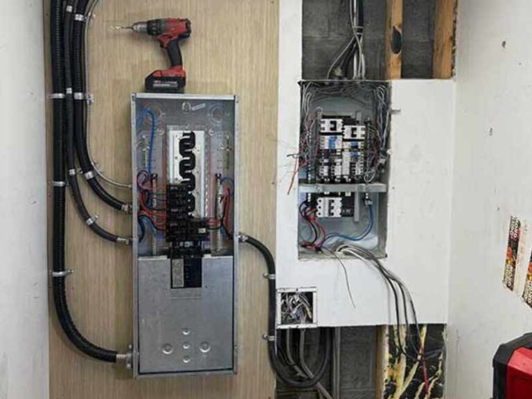 Kalor Electric installing new breaker panels